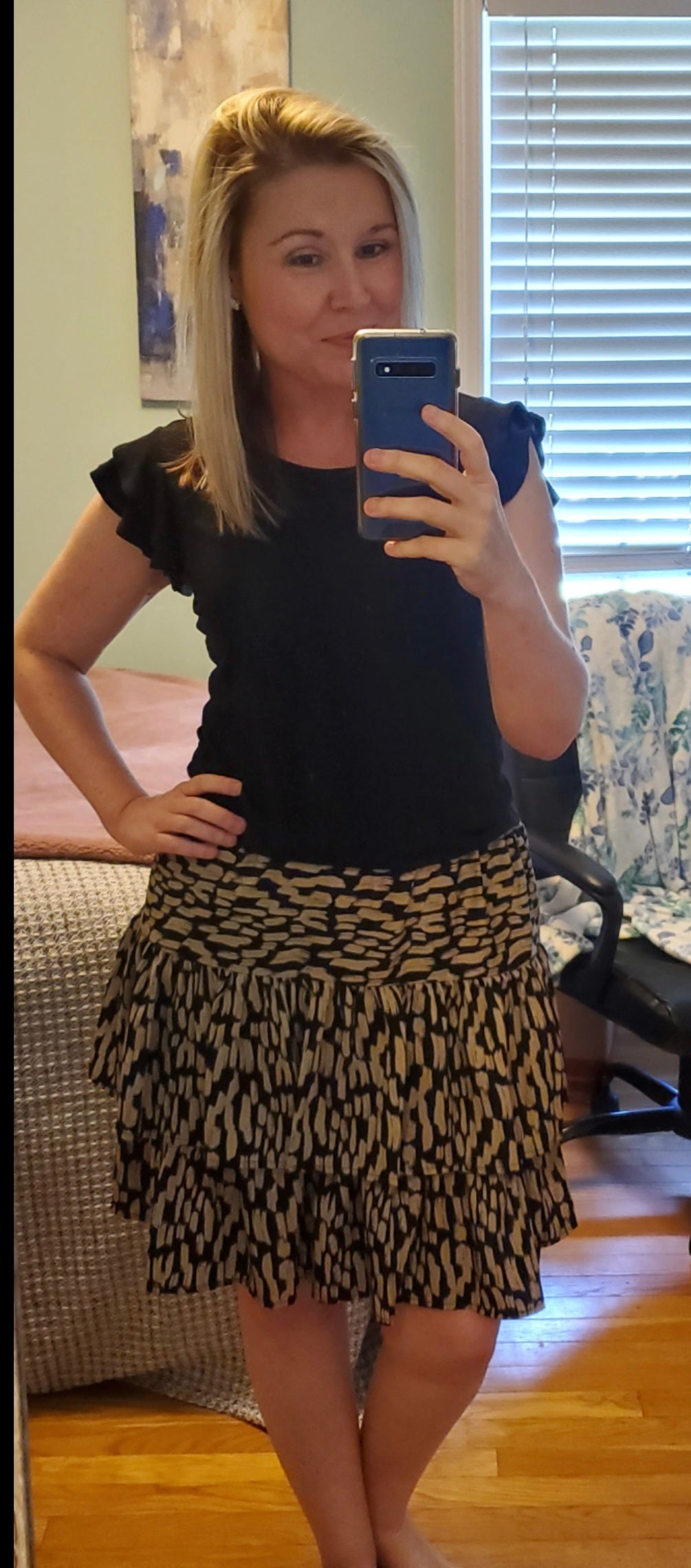 Zebra Skirt