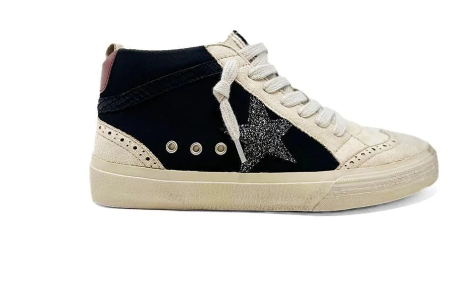 Shu Shop Black Mid Rise Star Shoe