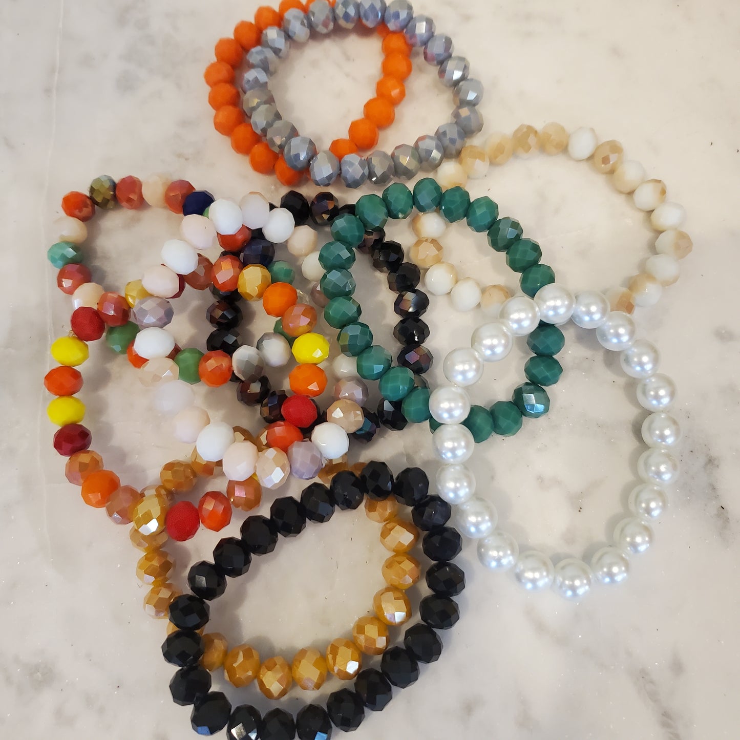 Stretch Bead Bracelets