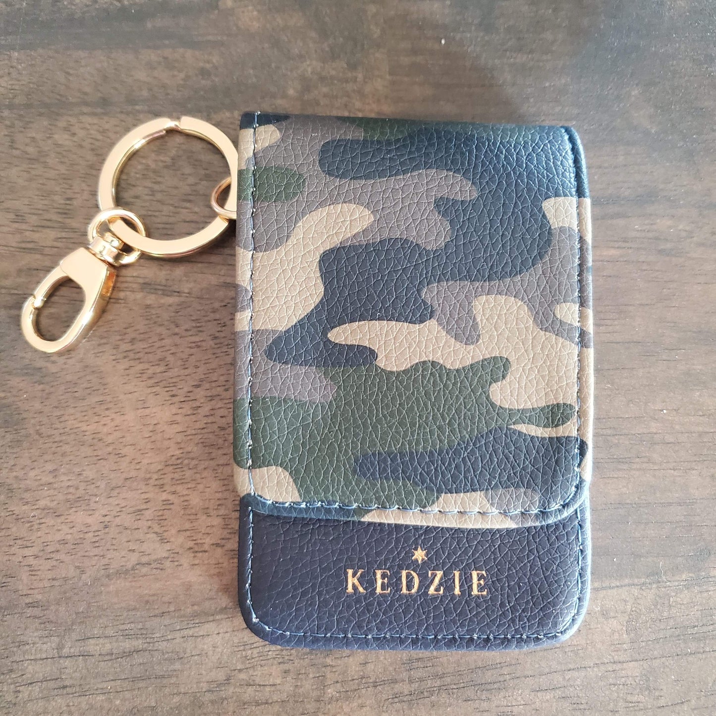 Camo Keychain Card Holder