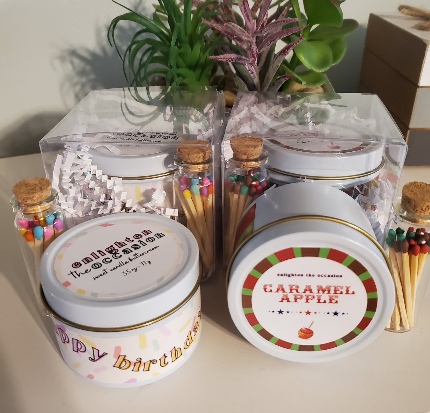 Candle and Match Gift Sets