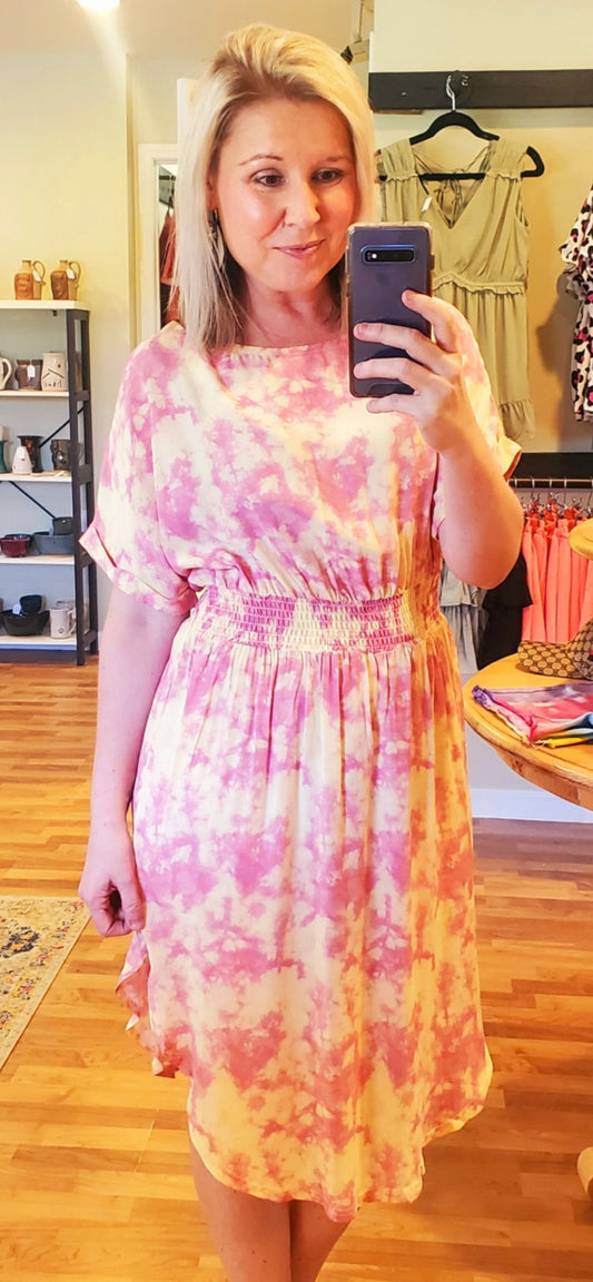 Tie Dye Dress